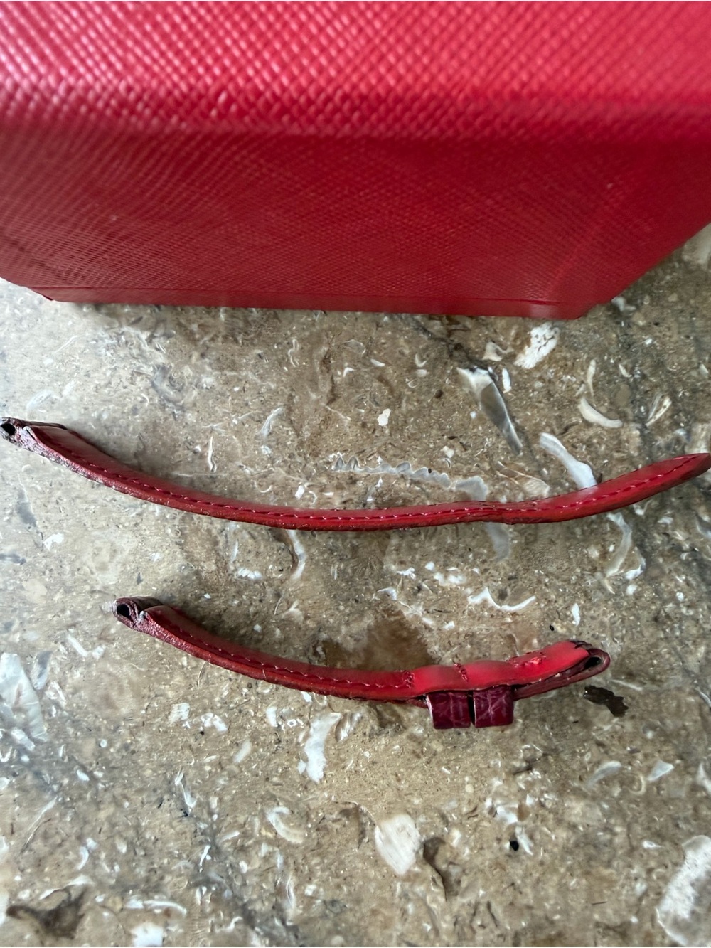 Vintage CARTIER lizard tank genuine straps - Picture 7 of 8